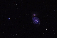Galassia a spirale M51 (Messier 51), Osservatorio Astronomico Val Pellice, Luserna San Giovanni